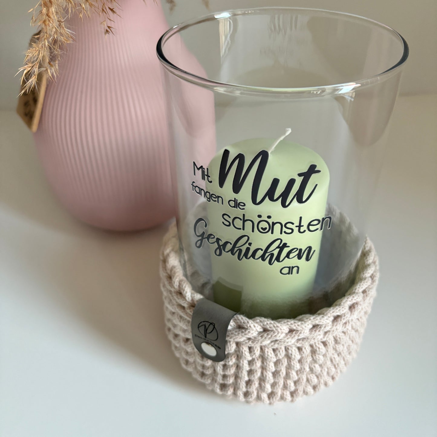 Windlicht "Mut"