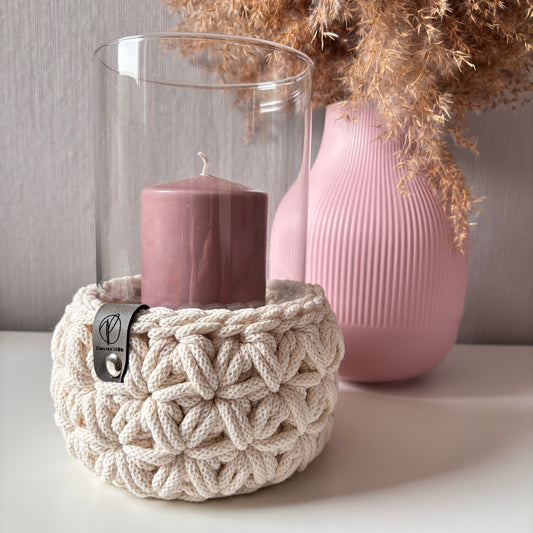 Windlichtblume ohne Motiv