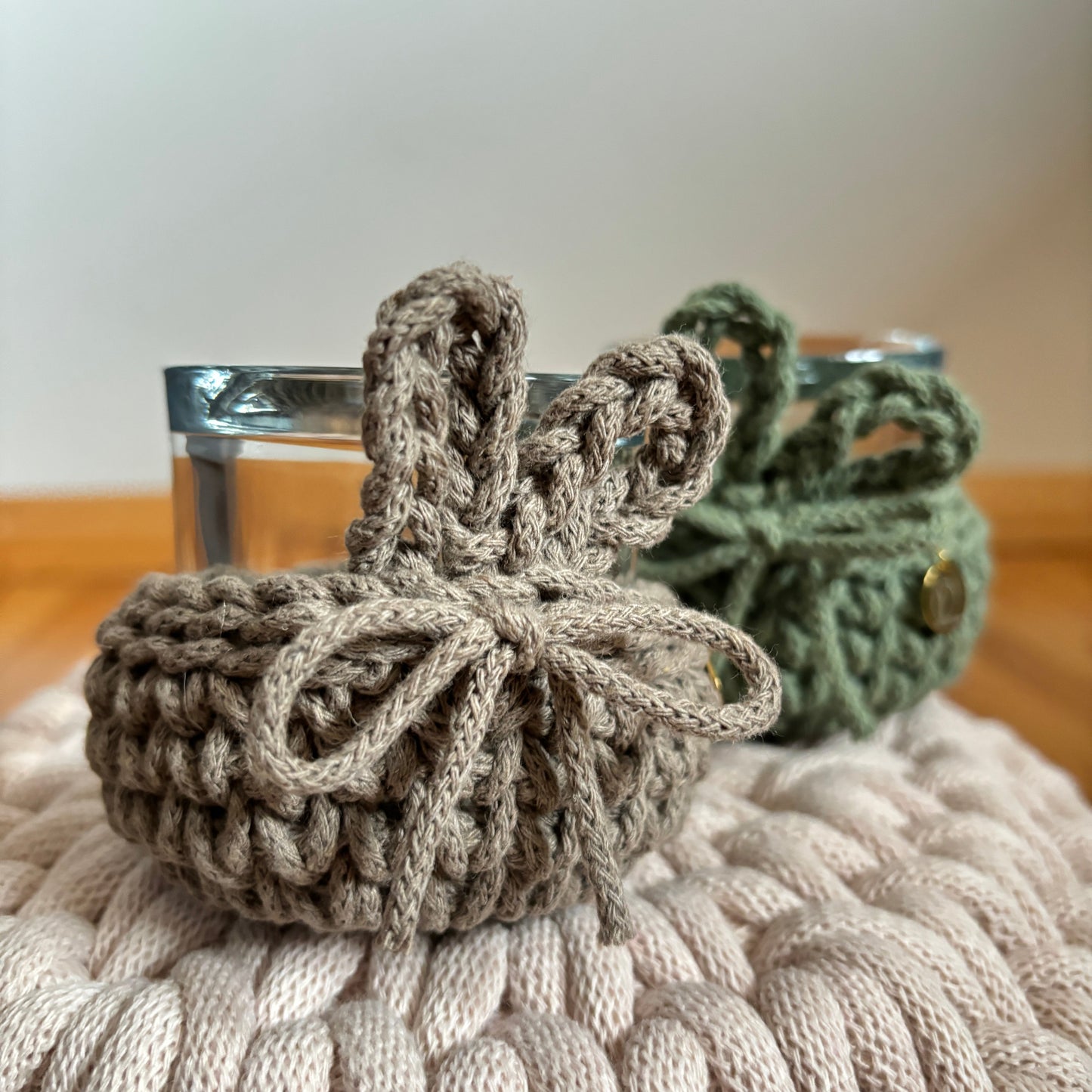 Teelicht "Hasenmienchen"