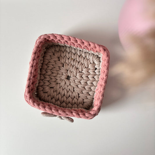 30.01.2026 - Fortgeschrittene - Häkelkurs eckiger Korb