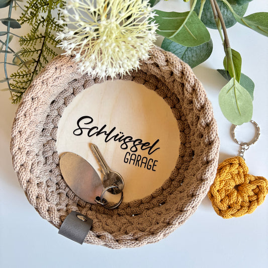 Korb "Schlüsselgarage"