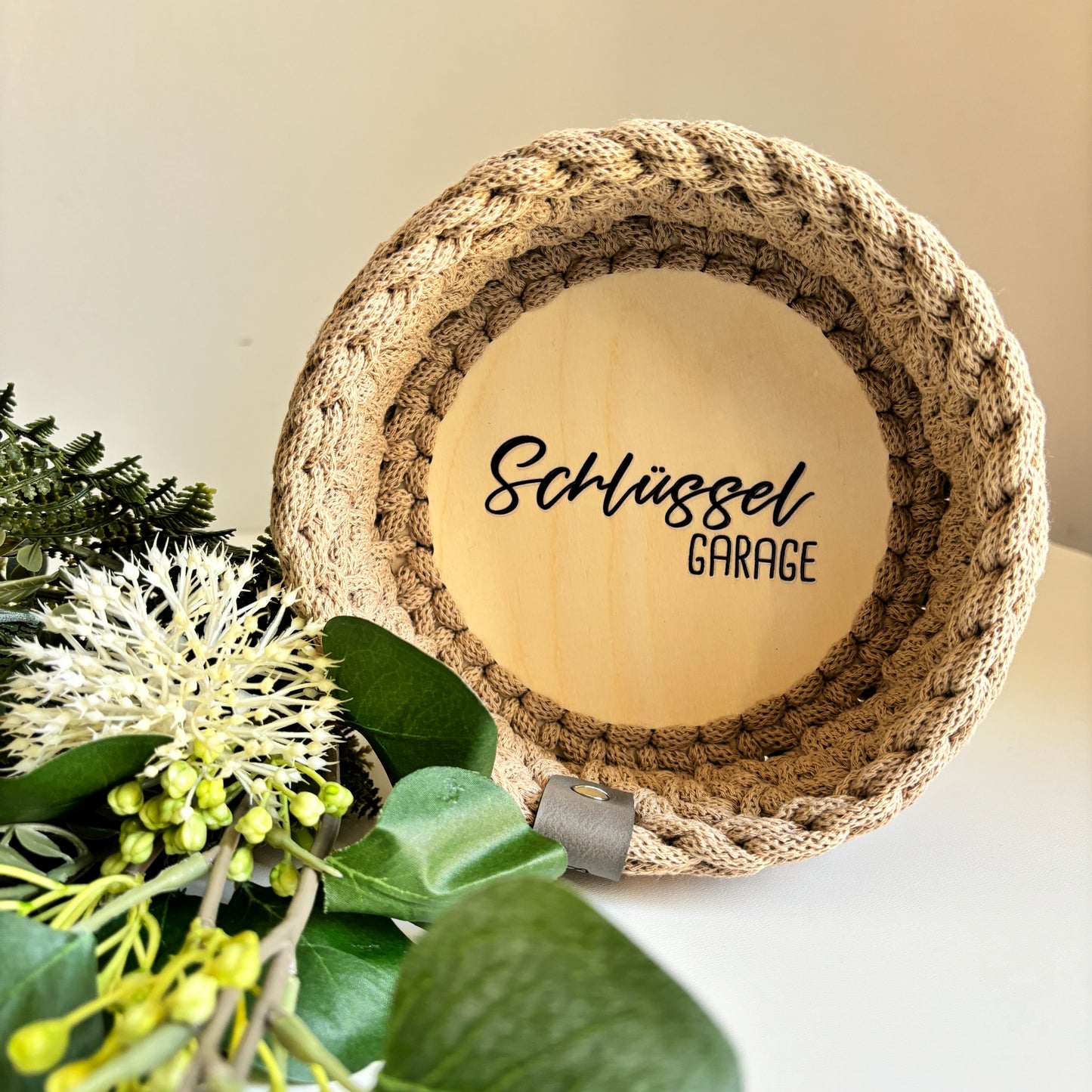 Korb "Schlüsselgarage"