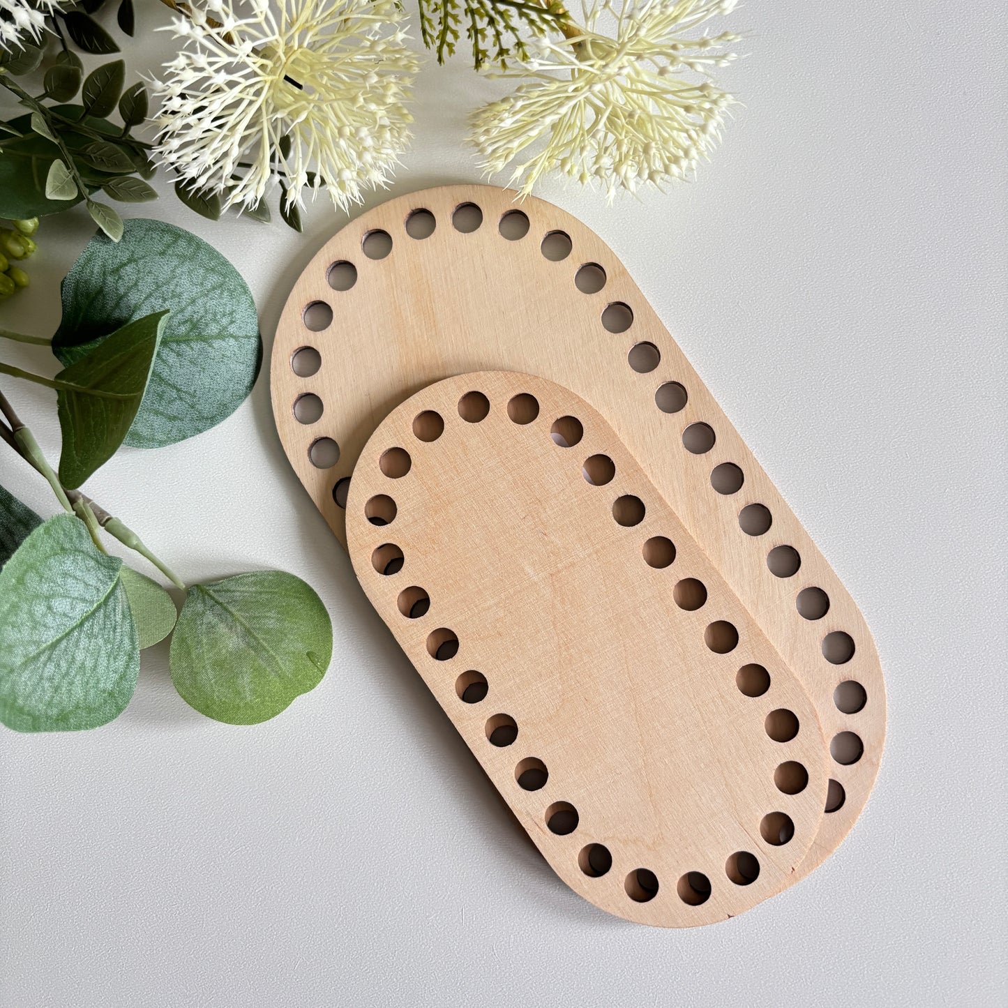 Häkelboden Oval - verschiedene Größen